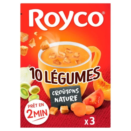 Dehydrated Vegetable Soup & Croutons Royco