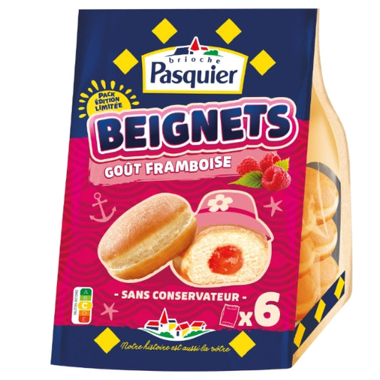 Raspberry Donuts Pasquier