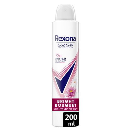 Antiperspirant Spray Deodorant "Bright Bouquet" Rexona