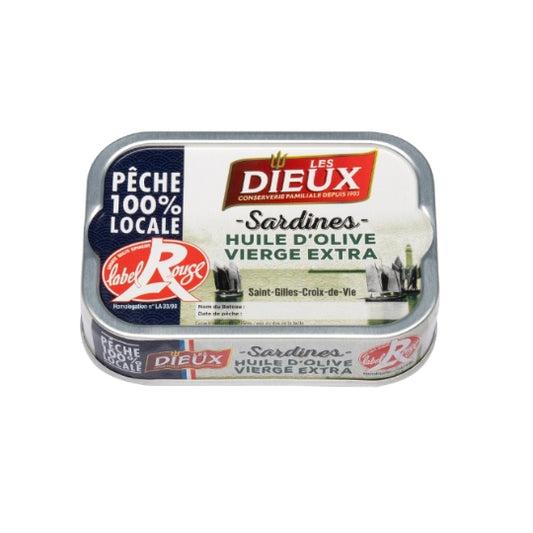 Sardines With Olive Oil Label Rouge Le Trésor Des Dieux