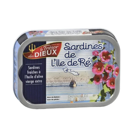 Sardines In Extra Virgin Olive Oil Le Trésor Des Dieux