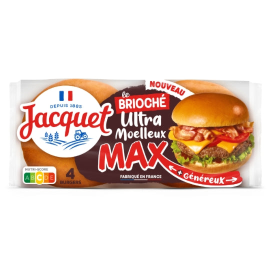 Hamburger Brioche Brot Jacquet