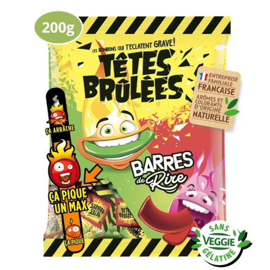 Candies Têtes Brulées Barres De Rire