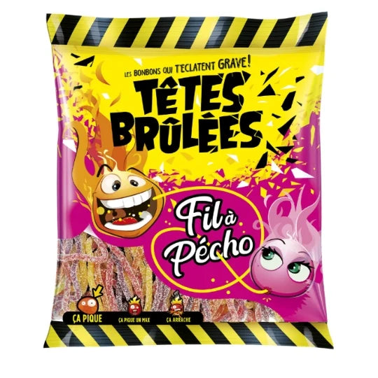 Têtes Brulées Schnur zum Angeln-Bonbons