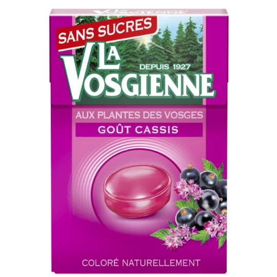 Bonbons mit schwarzem Johannisbeergeschmack La Vosgienne