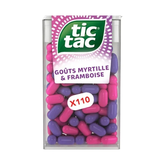 Tic Tac Blueberry & Raspberry Candies