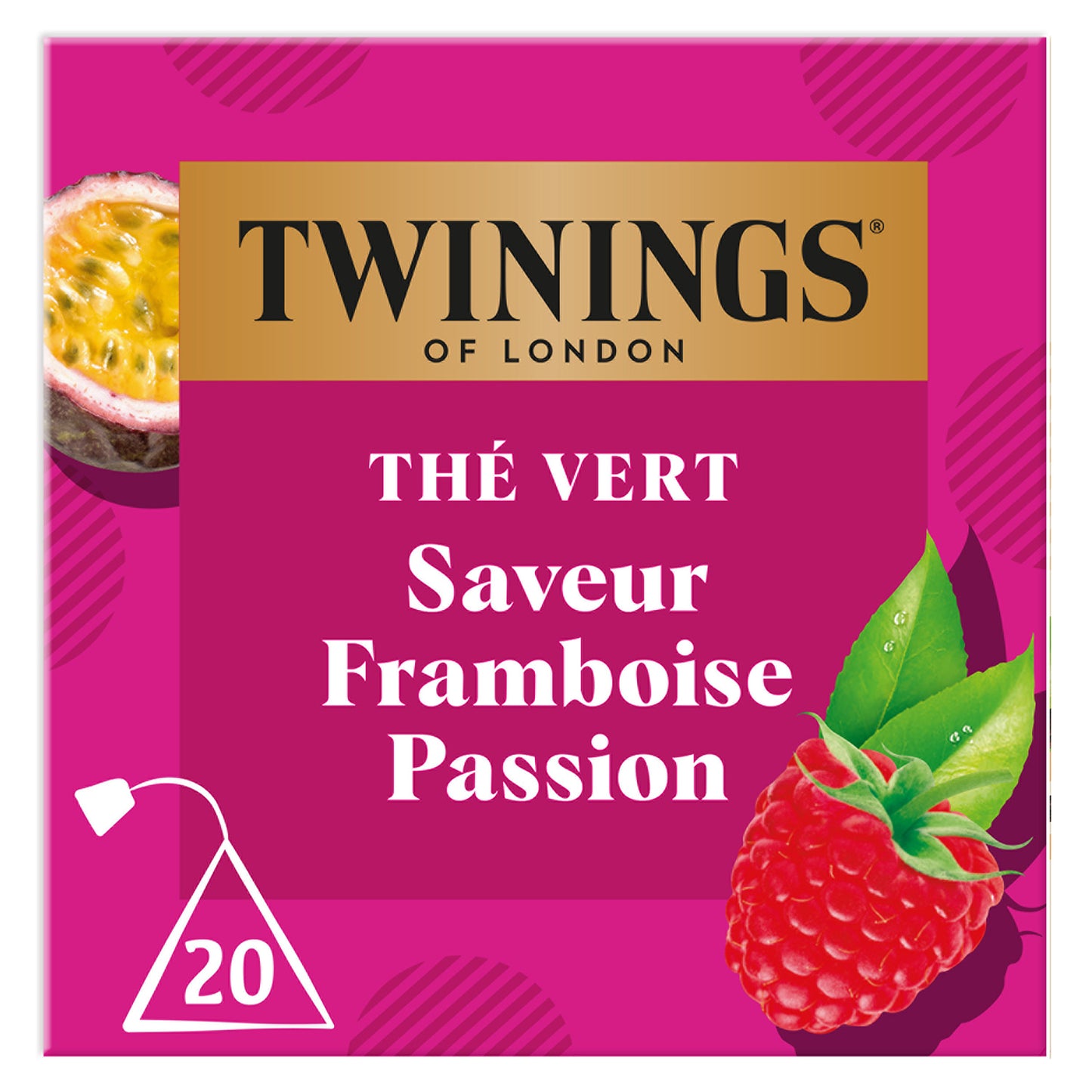Himbeere / Passionsfrucht Grüner Tee Twinings