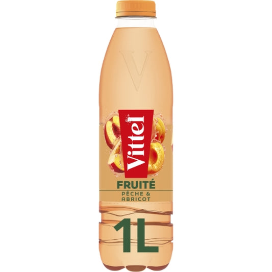 Vittel Peach and Apricot Flavored Water