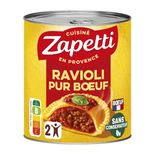 Pure Beef Ravioli Zapetti