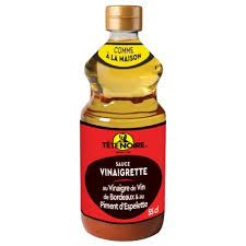 Bordeaux Wine & Espelette Chili Vinaigrette Tête Noire